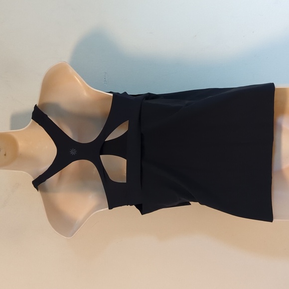 Athleta 2 In 1 Ultimate Support Top, Black XS - Picture 9 of 16